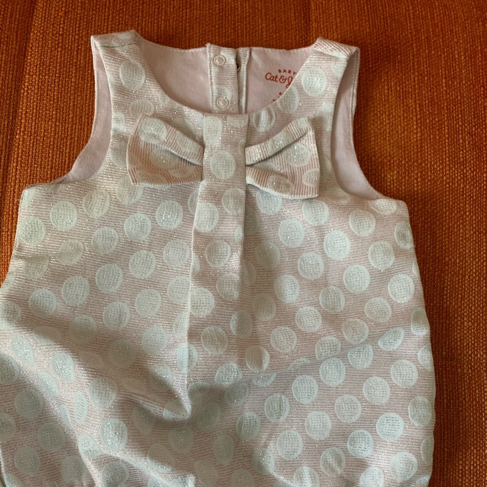 Baby Cat and Jack romper 6-9 months